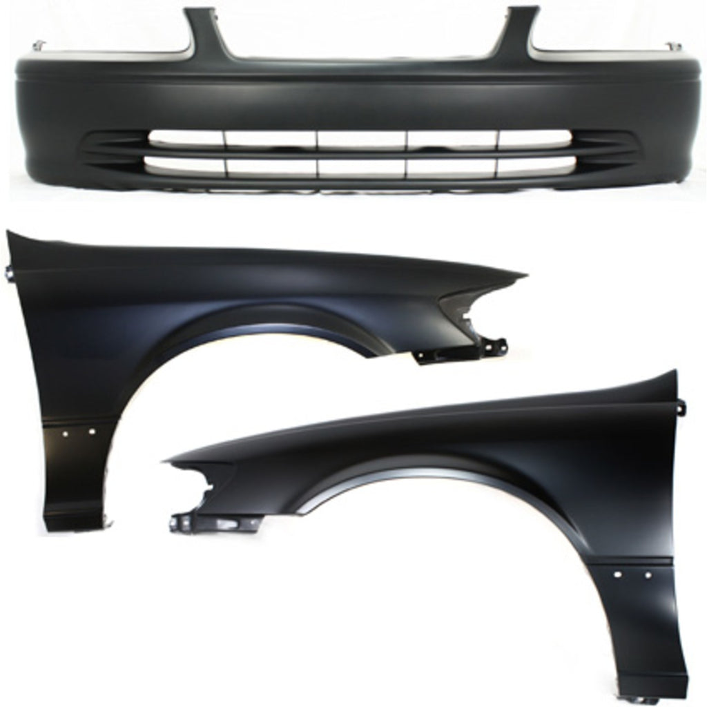 2000-2001 Toyota Camry Bumper Cover - Front (52119AA902)