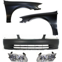 Load image into Gallery viewer, 2000-2001 Toyota Camry Bumper Cover - Front (52119AA902)