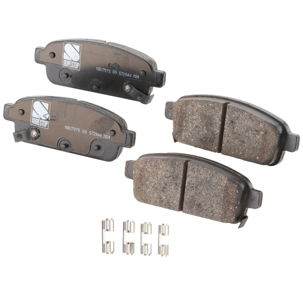 2013-2019 GM Brake Pad - Rear, FWD (13300867)