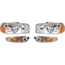 Load image into Gallery viewer, 2001-2007 GMC Headlights - Halogen, Left &amp; Right (15218078)