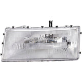 Headlight For 90-94 Chrysler LeBaron LeBaron 1989 1995 Driver Side w/ bulb