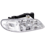 Headlight For 96-98 Pontiac Grand Am Right Clear Lens Halogen With Bulb