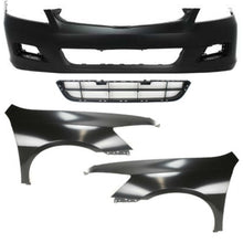 Load image into Gallery viewer, 2006-2007 Honda Accord Bumper Cover - Front, Sedan (04711SDLA90ZZ)