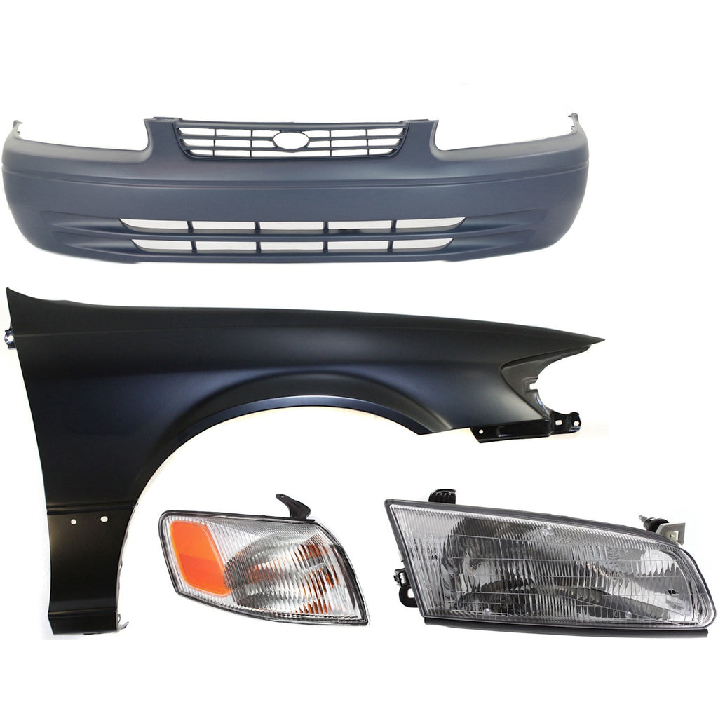 1997-1999 Toyota Camry Bumper Cover - Front (52119AA901)