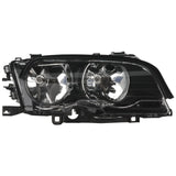 Passenger Side Headlight For BMW 323i 1999-2000 Halogen w Bulb Convertible/Coupe