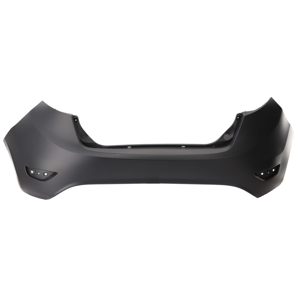 2011-2019 Ford Fiesta Bumper Cover - Rear, Primed, CAPA Certified (D2BZ17906AA)