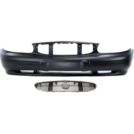 1997-2002 Buick Century Bumper Cover - Front, Chrome, Sedan (10424876)