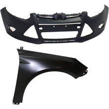 Load image into Gallery viewer, 2012-2014 Ford Focus Bumper Cover - Front, Primed (BM5Z17D957CAPTM)