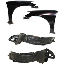 Load image into Gallery viewer, 2004-2005 Honda Civic Fenders - Front, Driver &amp; Passenger Side, Sedan (60211S5AA80ZZ)