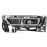 Clear Lens Fog Light For 2015 Honda Accord LH Sedan w/ Chrome bezel boarder/Bulb