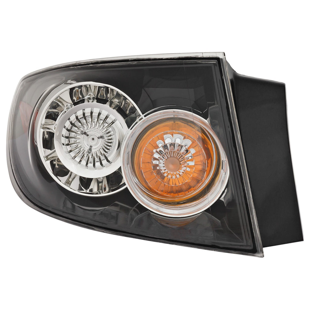 2007-2009 Mazda 3 Tail Light - LED, Left, Sedan (BAN751160B)
