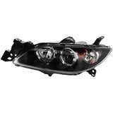 Headlight For 2004 2005 2006 2007 2008 2009 Mazda 3 Halogen Sedan Left CAPA