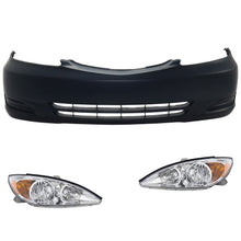 Load image into Gallery viewer, 2002-2004 Toyota Camry Headlights - Halogen, Driver &amp; Passenger Side, Sedan (81110AA060)