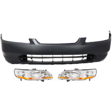 Load image into Gallery viewer, 1998-2000 Honda Accord Bumper Cover - Front, 3-Piece, Coupe (33101S84A01)