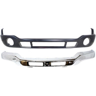 2003-2007 GMC Sierra 1500 Front Bumper with Mounting Brackets - Chrome