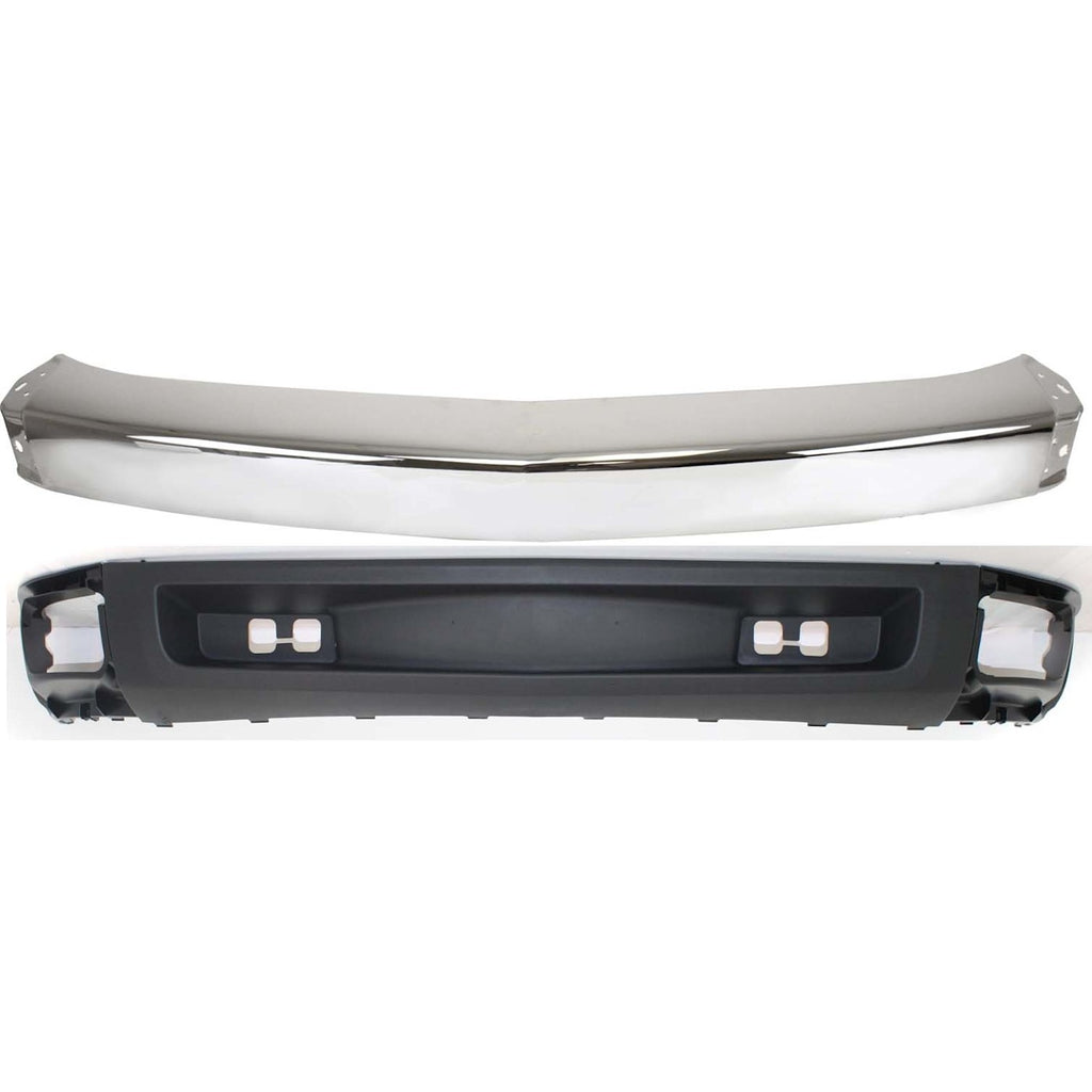 2007-2008 Chevrolet Silverado 1500 Bumper Face Bar - Front (15836961)