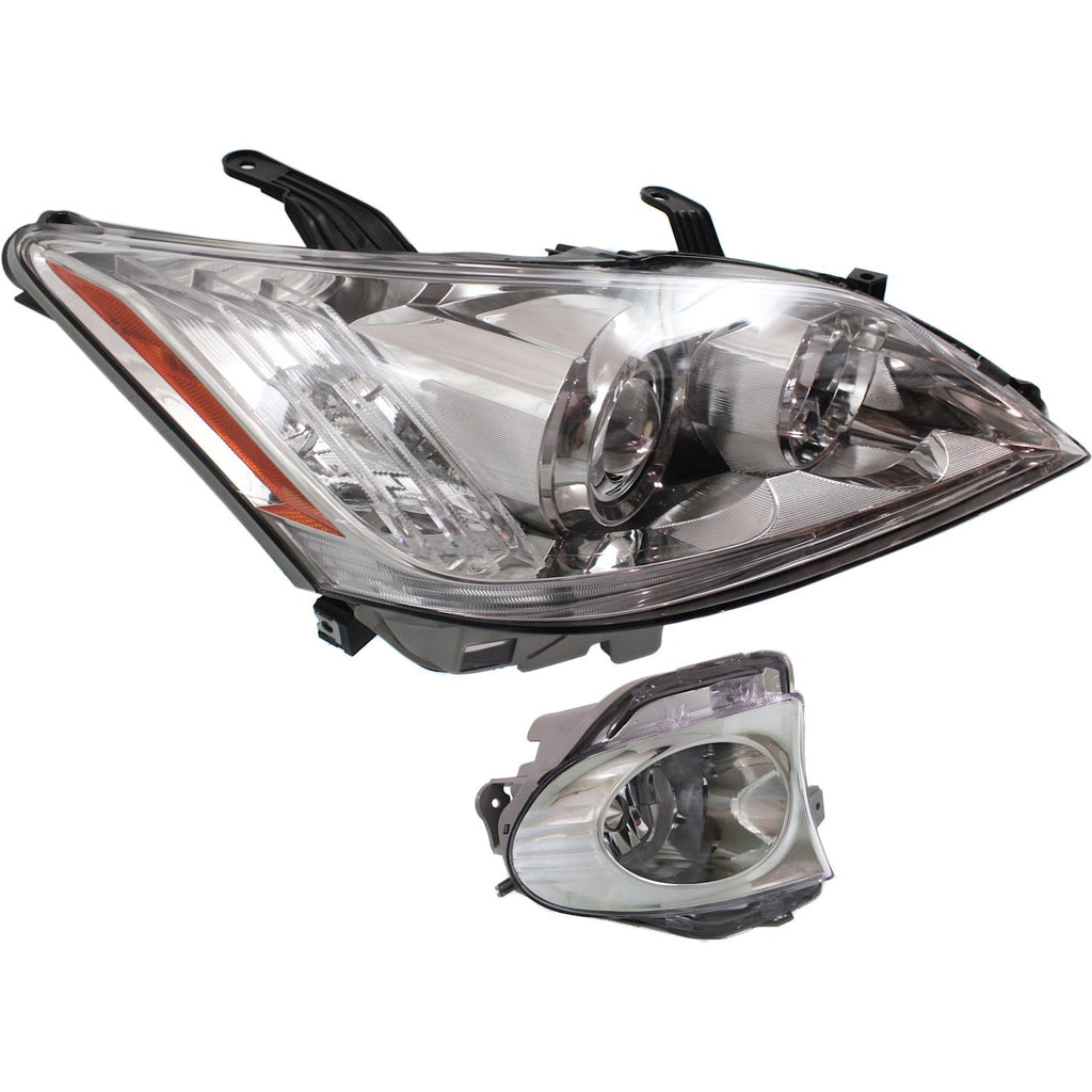 2010-2011 Lexus ES350 Headlight - Halogen, Passenger Side (8113033740)