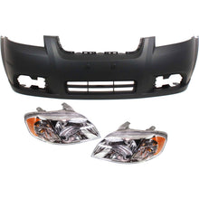Load image into Gallery viewer, 2007-2011 Chevrolet Aveo Headlights - Halogen, Driver &amp; Passenger Side (96650526PFM)