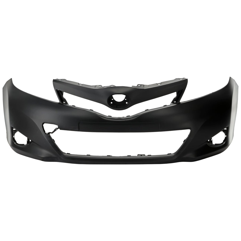 2012-2014 Toyota Yaris Bumper Cover - Front, Primed, CAPA Certified (5211952965)