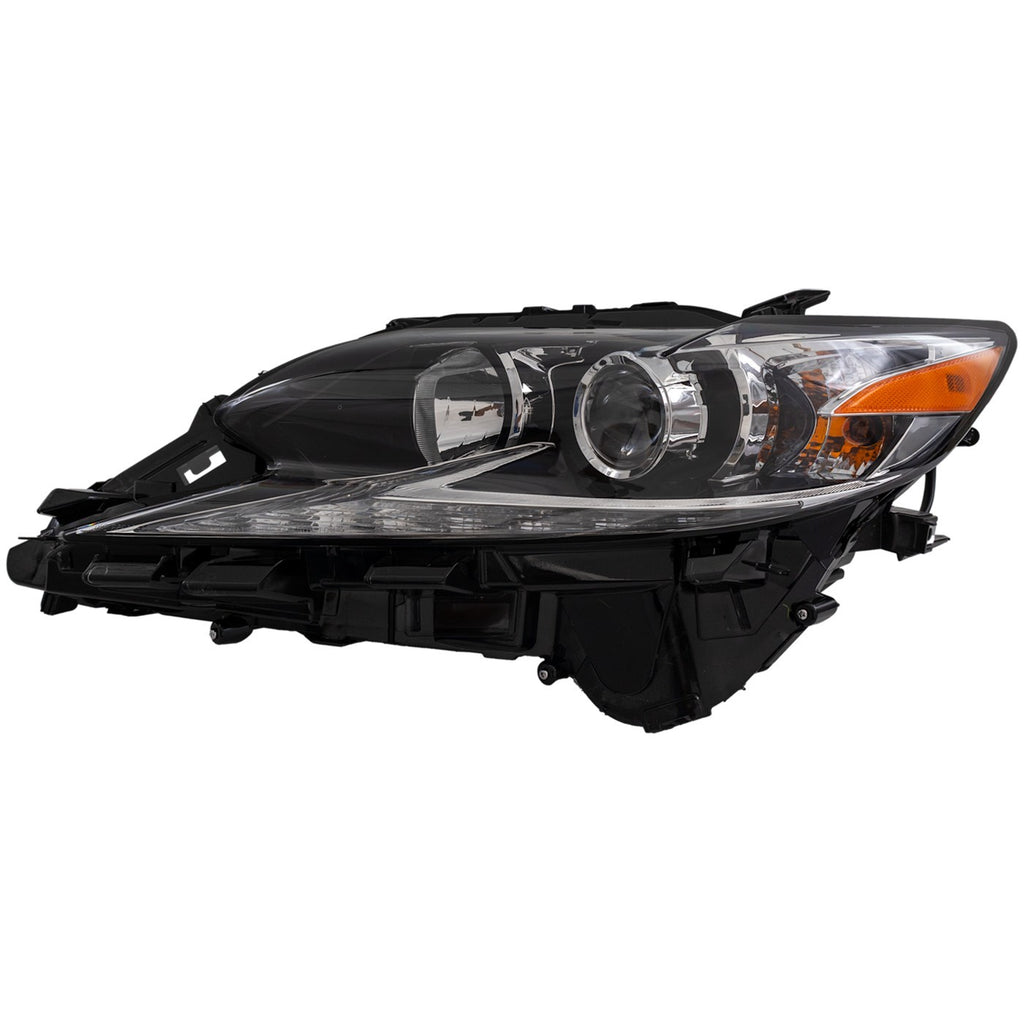 2016-2018 Lexus ES300h & ES350 Headlight - Halogen, Driver Side, w/ Bulbs (8107033550PFM)
