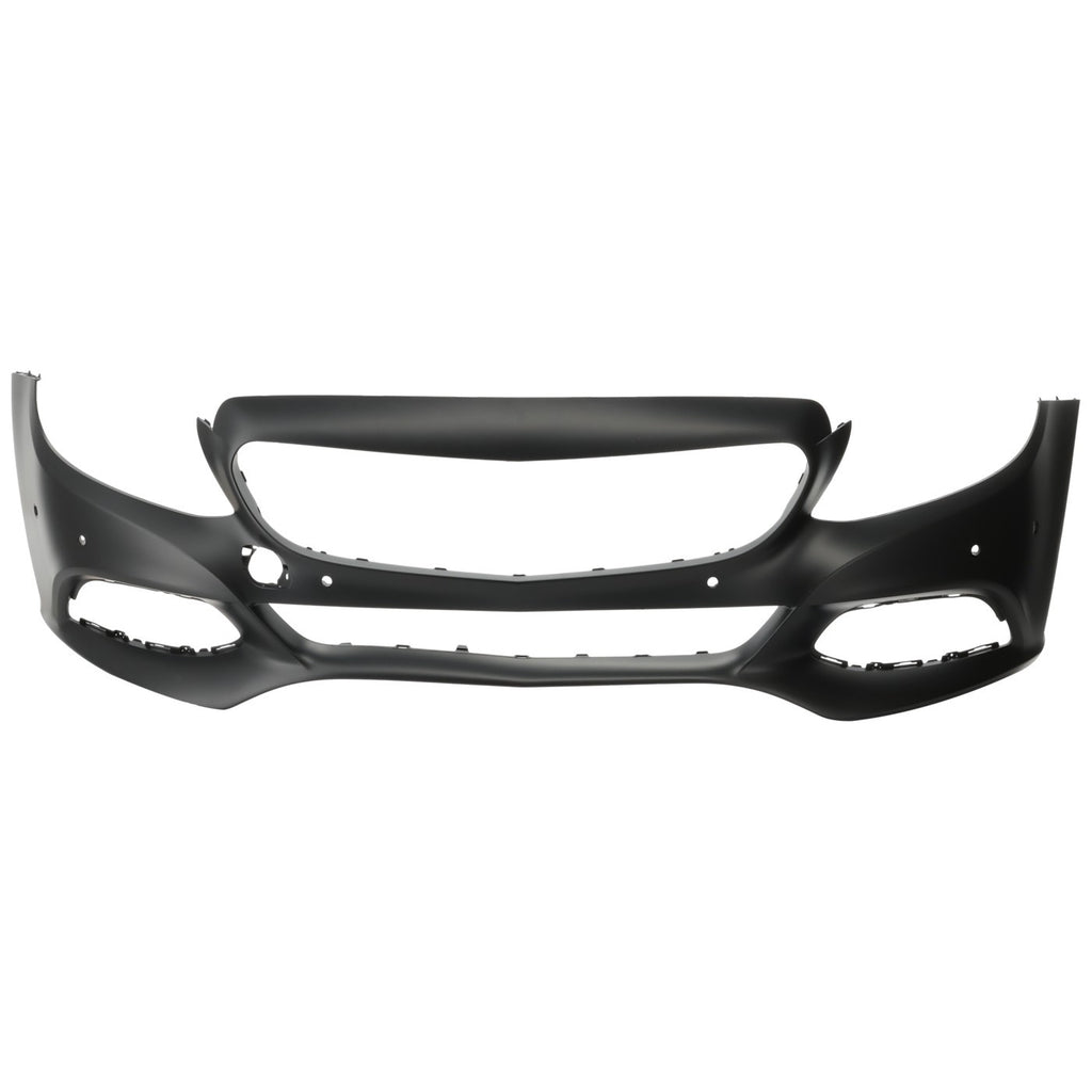 2015-2018 Mercedes-Benz C300 Bumper Cover - Front, CAPA Certified, Sedan (2058802040649999)