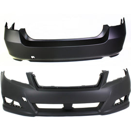 2010-2012 Subaru Legacy Bumper Covers - Front & Rear (57704AJ08A)