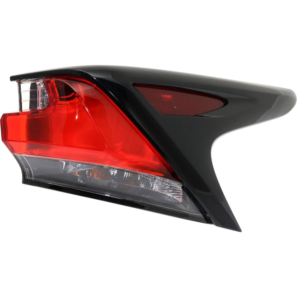 2015-2017 Lexus NX200t & NX300h Tail Light - Passenger Side, Outer (8155178011PFM)