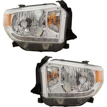 Load image into Gallery viewer, 2014-2017 Toyota Tundra Headlight Set - Driver &amp; Passenger Side, with Bulbs