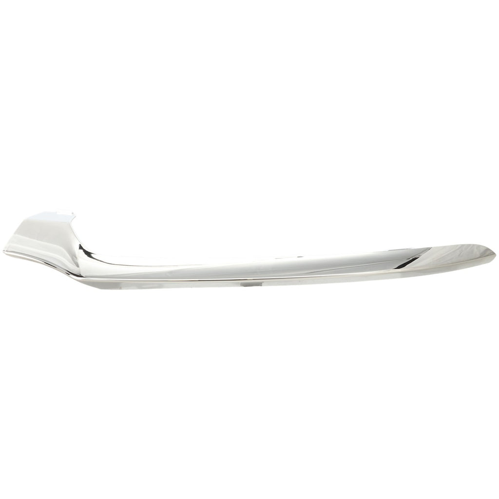 2015-2018 Mercedes-Benz C300 & C400 Bumper Trim - Front, Driver Side, Chrome (2058851374)