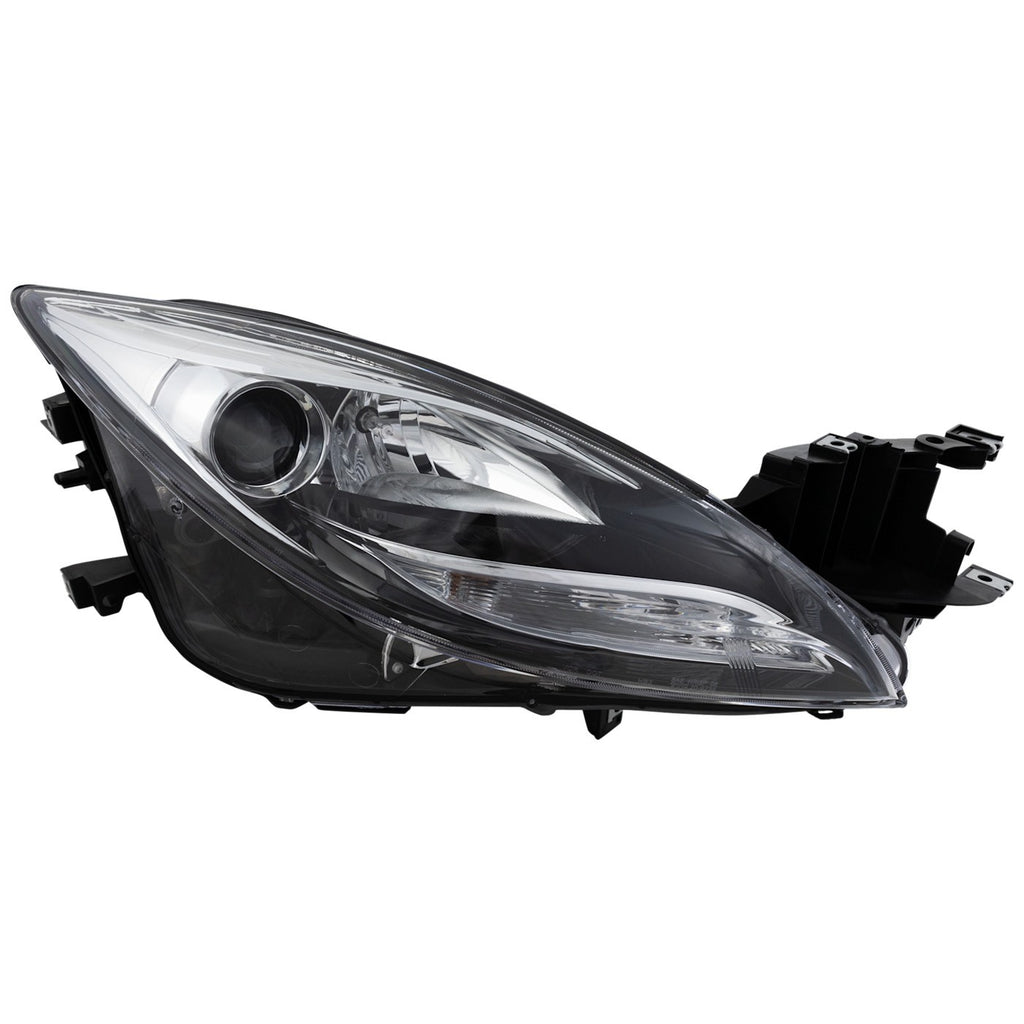 2012-2013 Mazda 6 Headlight Assembly - Halogen, Right, w/ Bulbs (GEG1510K0EPFM)