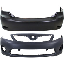 Load image into Gallery viewer, 2011-2013 Toyota Corolla Bumper Covers Front &amp; Rear Primed