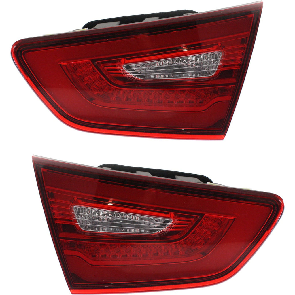 2014-2015 Kia Optima Tail Light Set of 2 Left and Right Inner CAPA