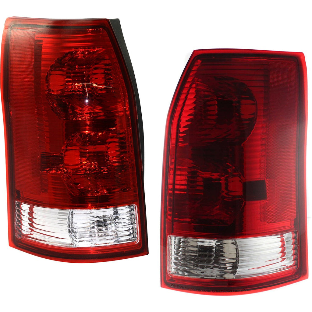 2002-2007 Saturn Vue Tail Lights - Halogen, Driver & Passenger Side (19206833)