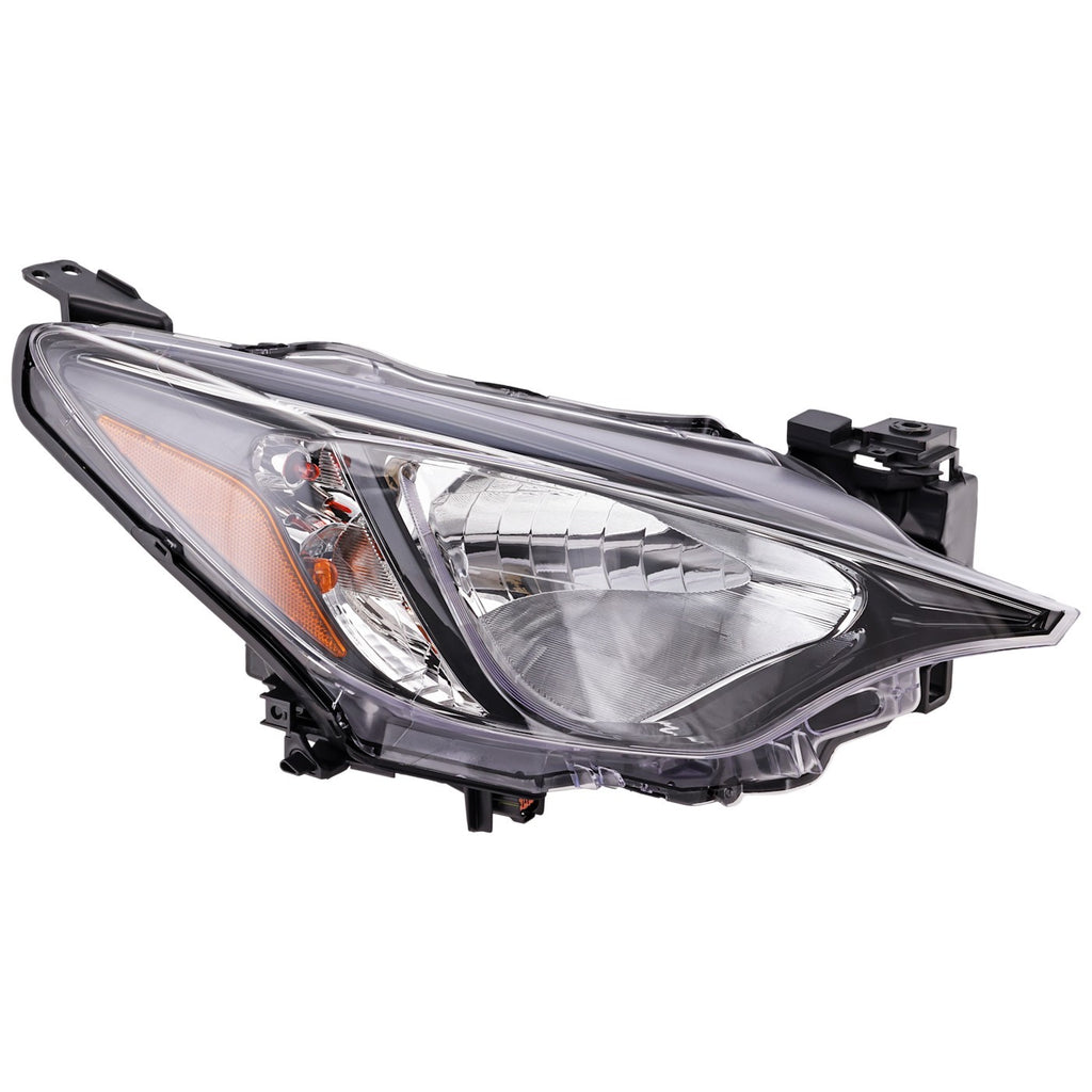 2016-2020 Scion iA, Toyota Yaris & Toyota Yaris iA Headlight Assembly - Halogen, Right, w/ Bulbs (81130WB001PFM)