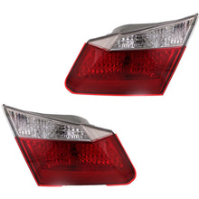 Load image into Gallery viewer, 2013-2015 Honda Accord Tail Lights - Halogen, Left &amp; Right, Inner (34150T2AA01)