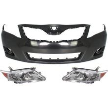 Load image into Gallery viewer, 2010-2011 Toyota Camry Bumper Cover - Front, w/ Bulbs (8111006500)