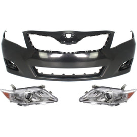 2010-2011 Toyota Camry Bumper Cover - Front, w/ Bulbs (8111006500)