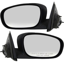 Load image into Gallery viewer, Kool Vue 2005-2010 Chrysler 300, Dodge Charger &amp; Dodge Magnum Mirrors - Left &amp; Right, Black (4805980AIPFM)