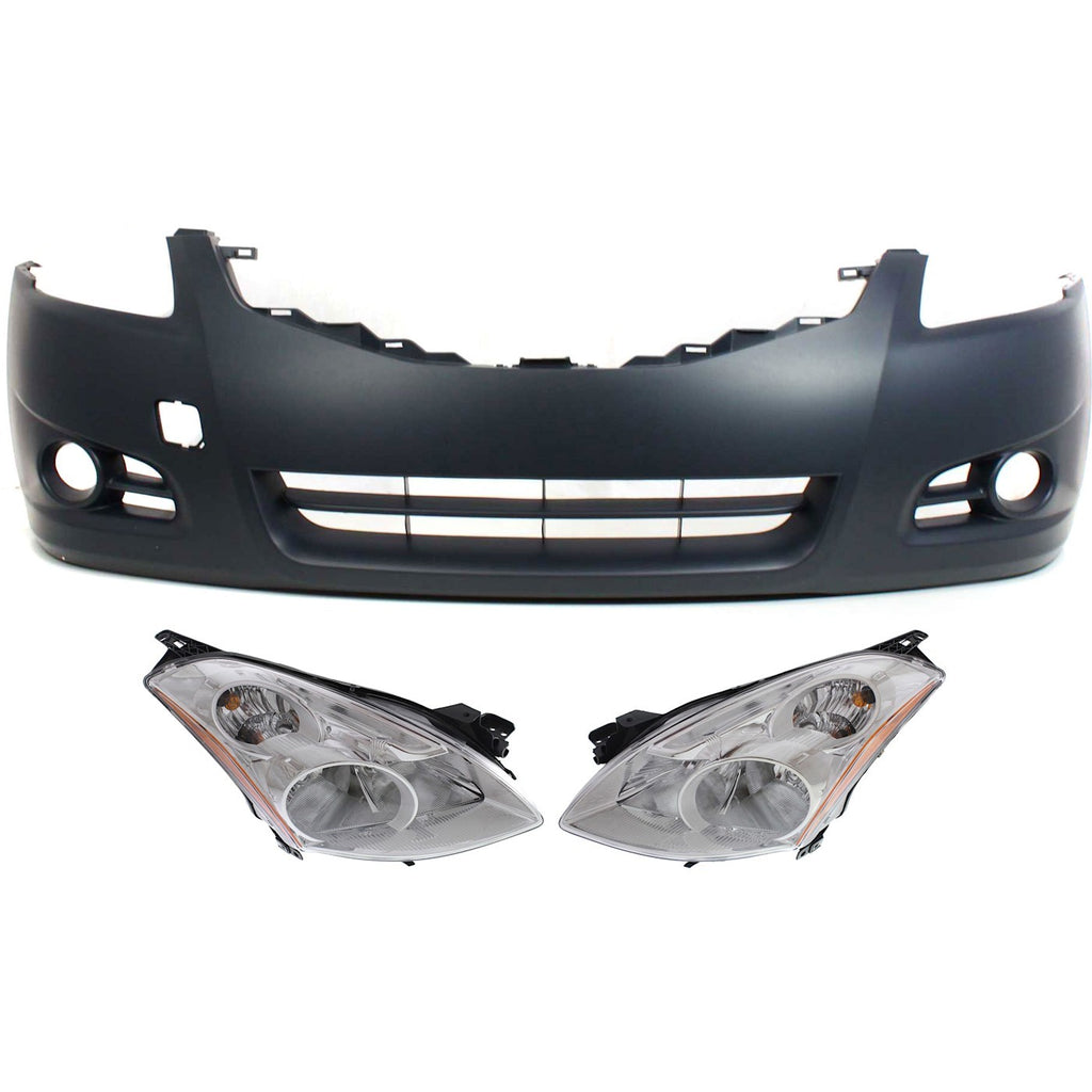 2010-2012 Nissan Altima Headlight - Front, Sedan (26010ZX20APFM)