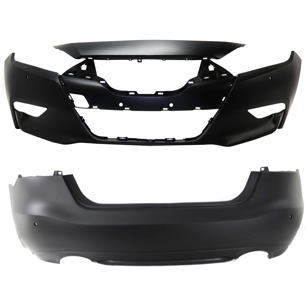 2016-2018 Nissan Maxima Bumper Cover - Rear (620224RB1H)