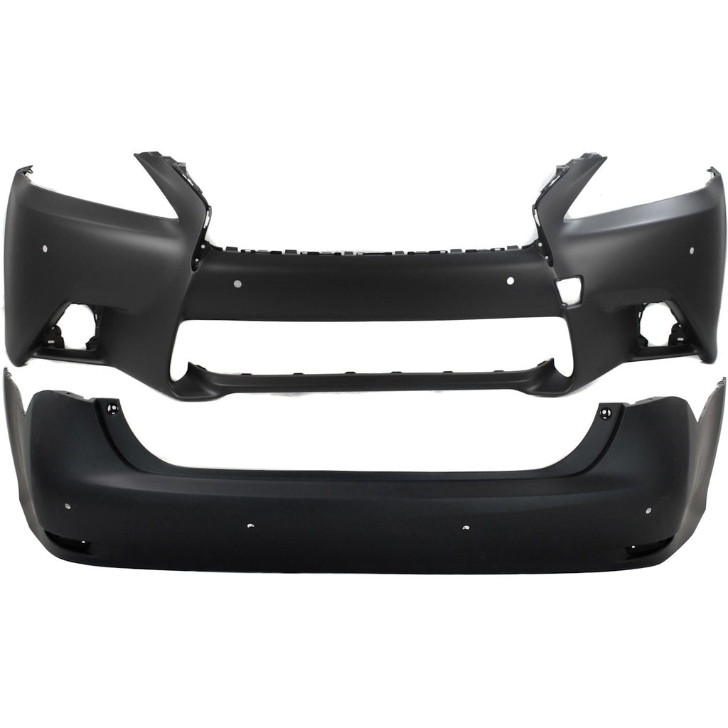 2014-2015 Lexus GS350 & GS450h Bumper Covers - Front & Rear (521193A947)