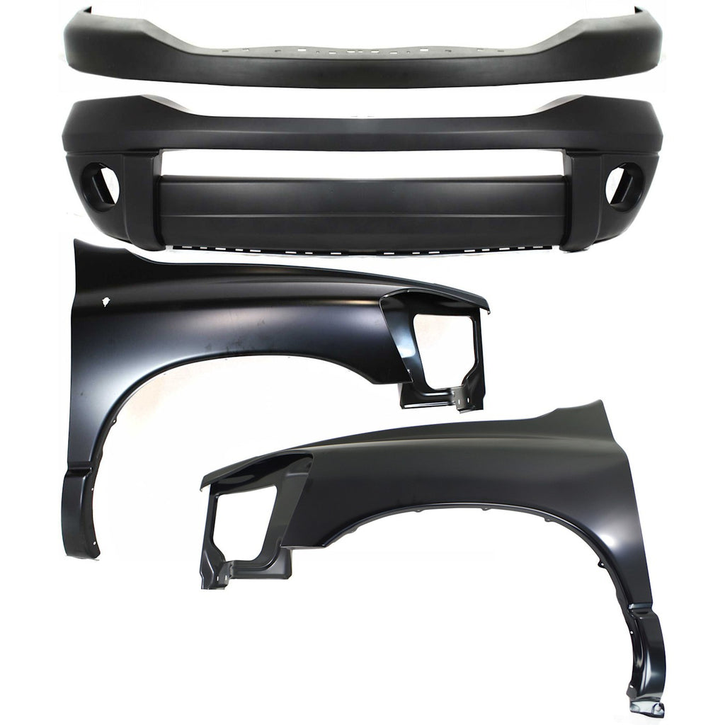 2006-2009 Dodge Ram 1500, Ram 2500 & Ram 3500 Bumper Cover - Front (68001349AA)