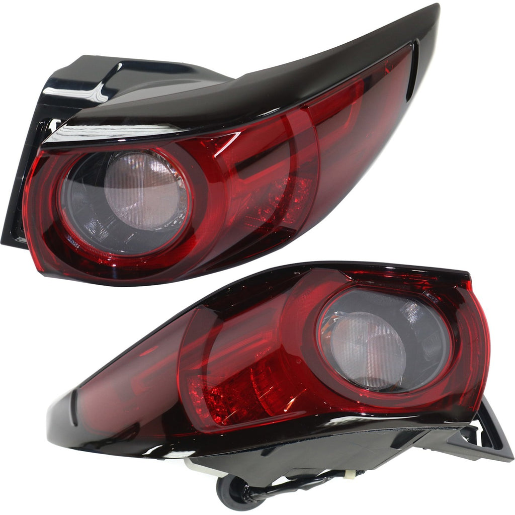 2017-2021 Mazda CX-5 Tail Light Outer Left & Right Halogen