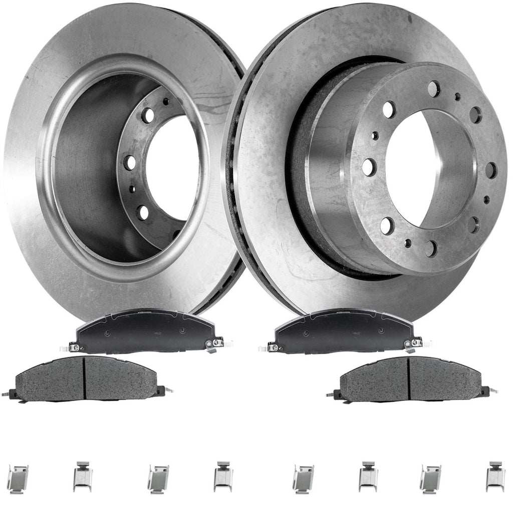 2016-2018 Ram 2500 & 3500 Brake Rotor - Rear (52122184AA)