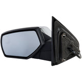 Mirror For 2014-2018 Chevy Silverado 1500 Chrome Driver Side Manual Fold Heated