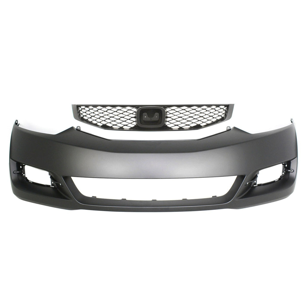 2009-2011 Honda Civic Bumper Cover - Front, Coupe (04711SVAA80ZZ)