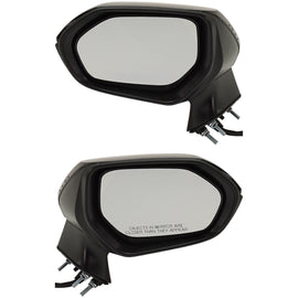 2020-2022 Toyota Corolla Power Mirror Set - Driver & Passenger Side, Heated (Kool Vue SET-TY243ER)