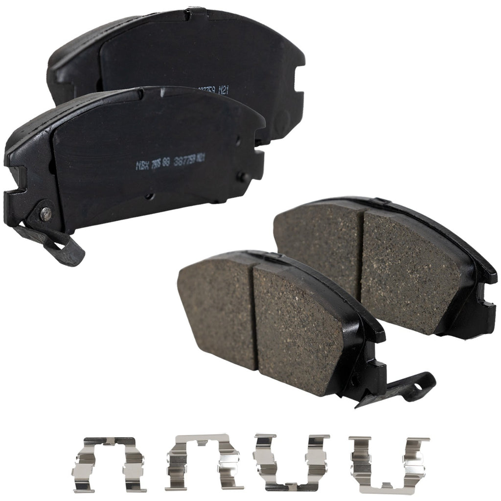 1985-1989 Acura Integra, Honda Accord & Honda Prelude Brake Pad - Front (45022SB2780)