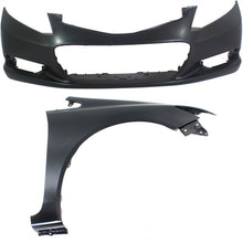 Load image into Gallery viewer, 2012-2013 Honda Civic Bumper Cover - Front, Coupe (04711TS8A90ZZ)