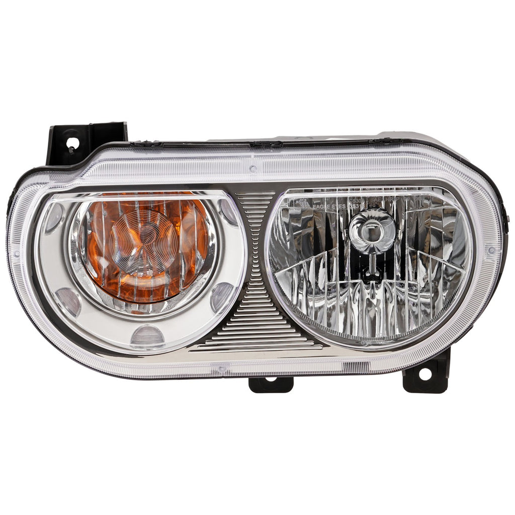 2008-2014 Dodge Challenger Headlight - Halogen, Left (5028777AA)